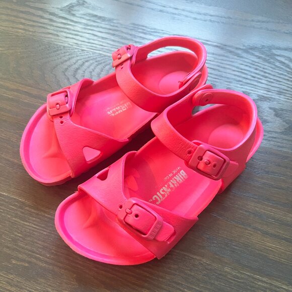 Birkestock Rio Essentials Kids Pink - Picture 1 of 4